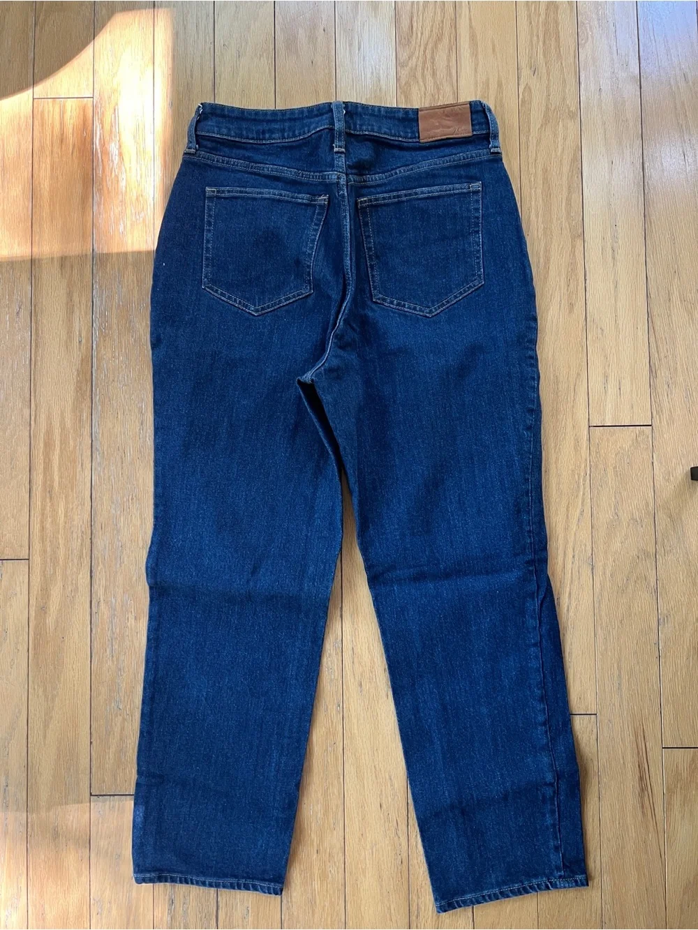 J. Crew Dark Indigo Straight Leg Jeans